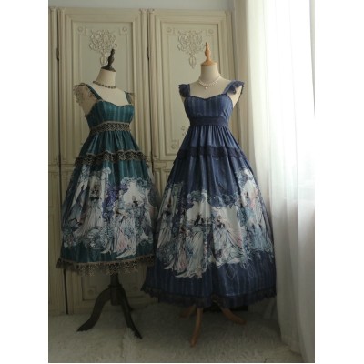 Faeries Daffodil A Midsummer Night’s Dream Short and Long JSK(Reservation/4 Colours/Full Payment Without Shipping)